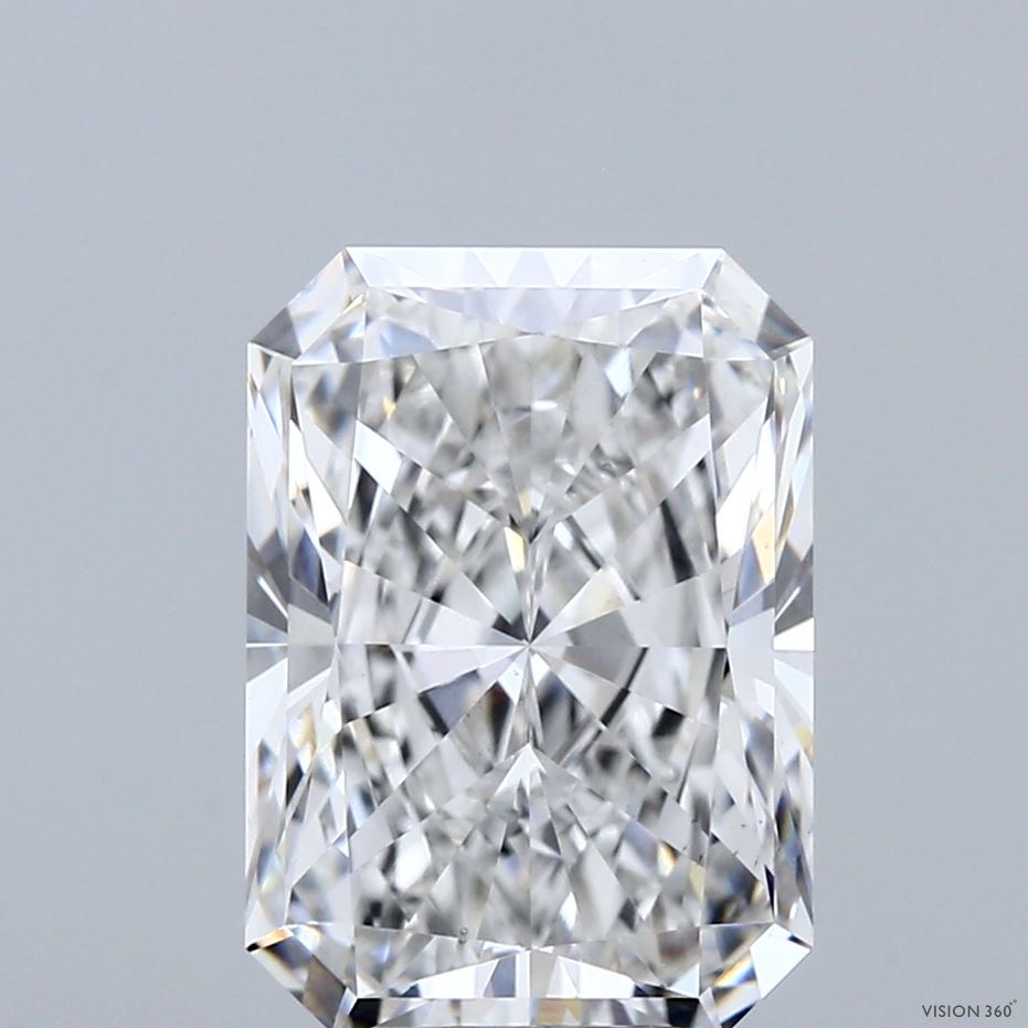 4.26ct Radiant E VS1 Lab Created Diamond