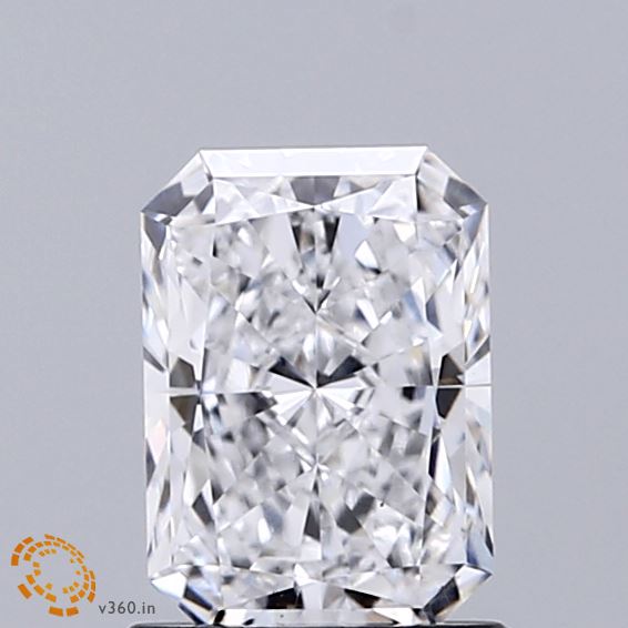 1.09ct Radiant D VS1 Lab Created Diamond