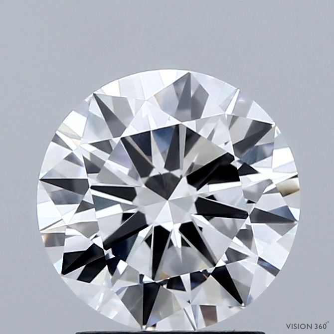 2ct Round E VVS2 Lab Created Diamond
