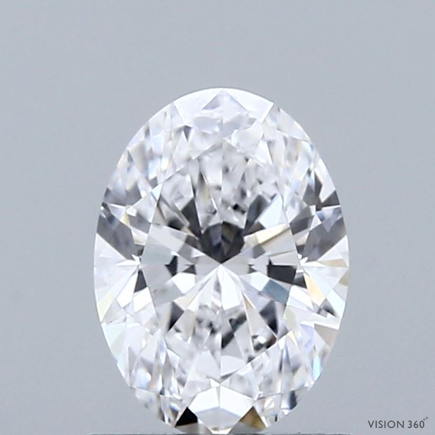 1ct Oval D VS2 Lab Created Diamond