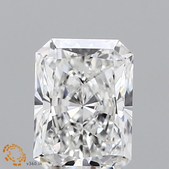 1.14ct Radiant E VVS2 Lab Created Diamond
