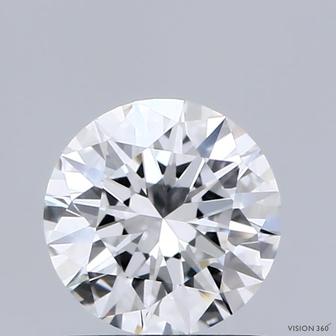 0.64ct Round E VVS2 Lab Created Diamond