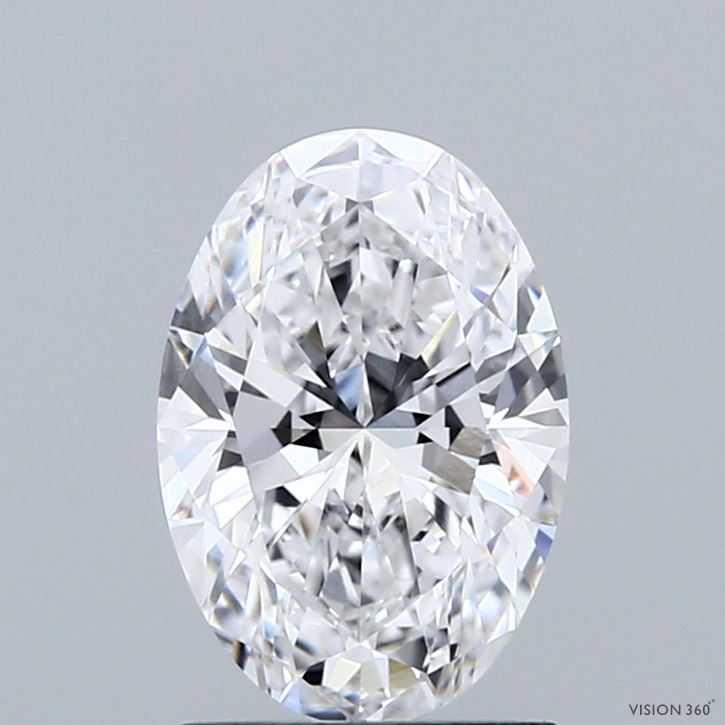 1.53ct Oval D VVS1 Lab Created Diamond