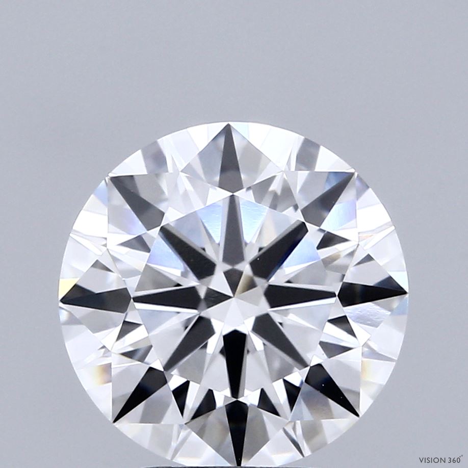 4.09ct Round E VVS2 Lab Created Diamond