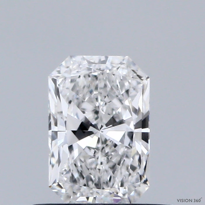 0.56ct Radiant D VVS2 Lab Created Diamond