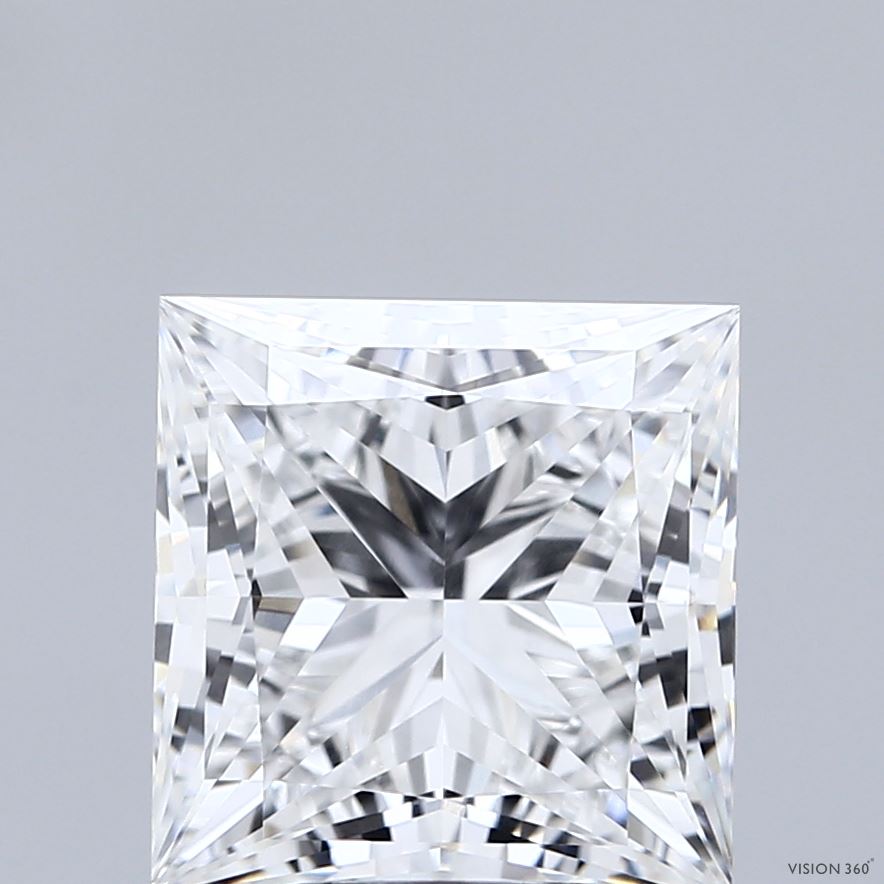 4.32ct Princess E VVS1 Lab Created Diamond