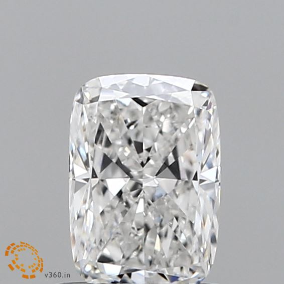 0.78ct Cushion F VVS2 Lab Created Diamond