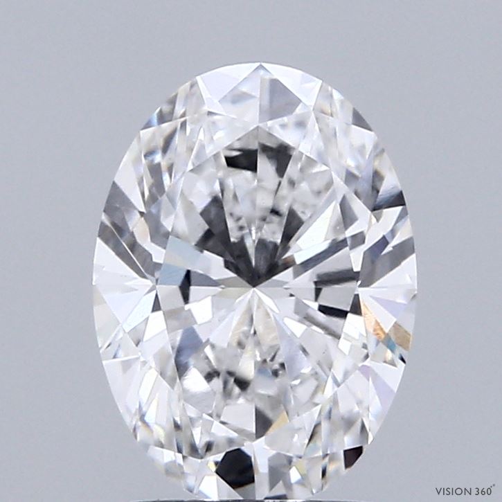 2.01ct Oval E VS1 Lab Created Diamond