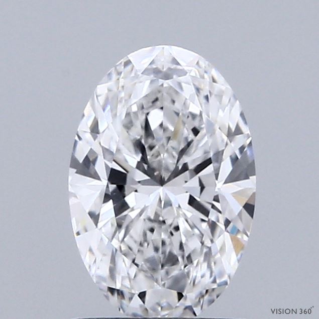 1.07ct Oval E VVS2 Lab Created Diamond