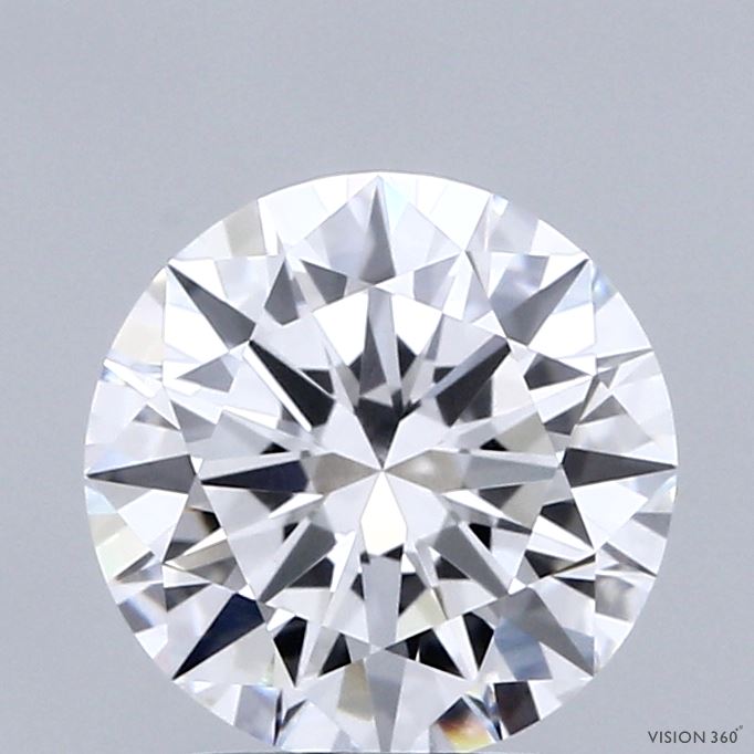 2ct Round D VVS2 Lab Created Diamond