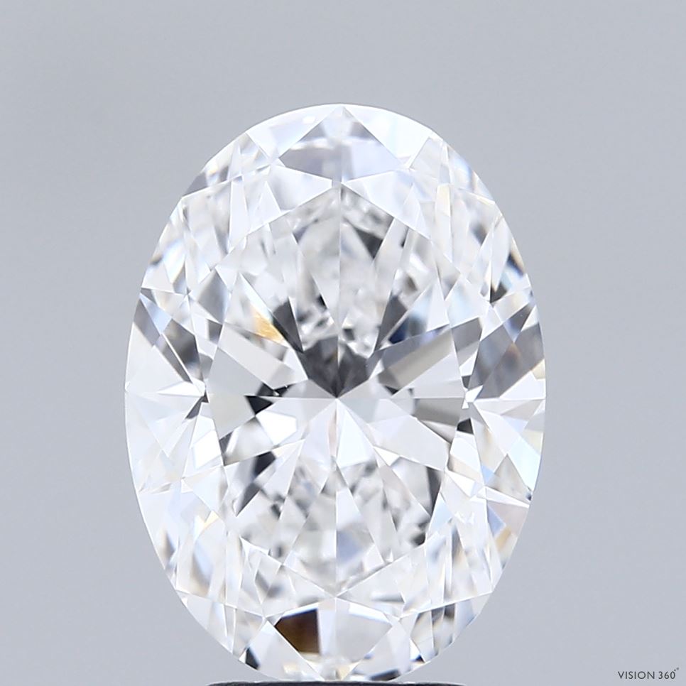4.04ct Oval E VVS1 Lab Created Diamond