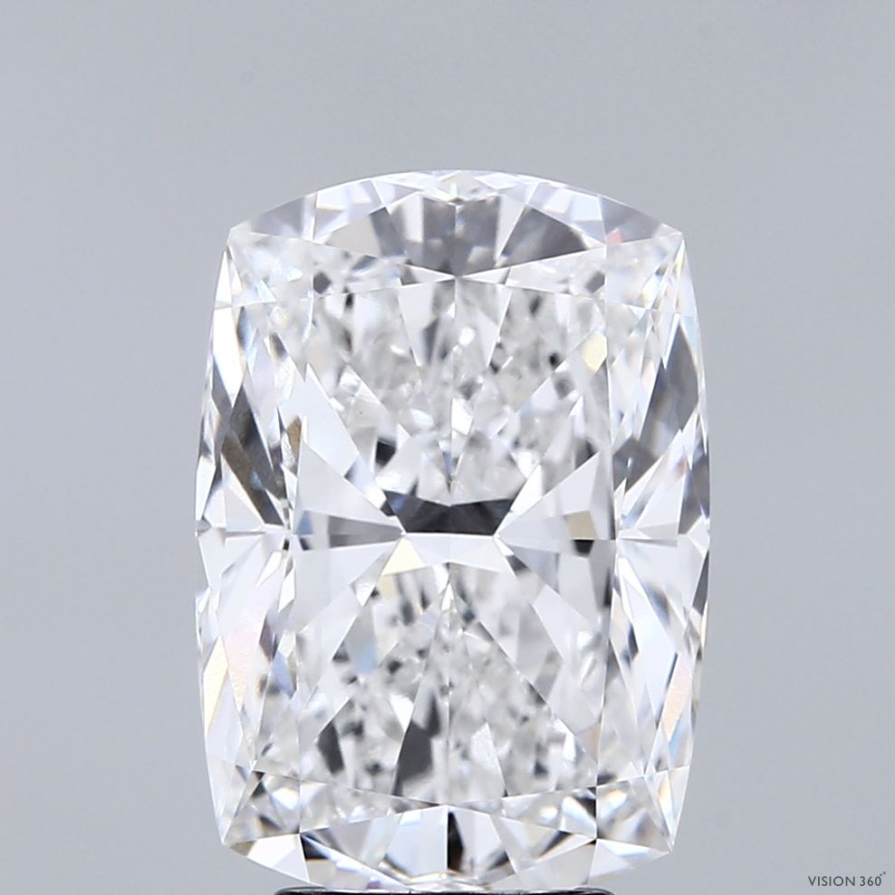 5.08ct Cushion E VVS2 Lab Created Diamond
