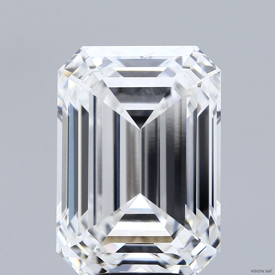9.03ct Emerald F VS1 Lab Created Diamond