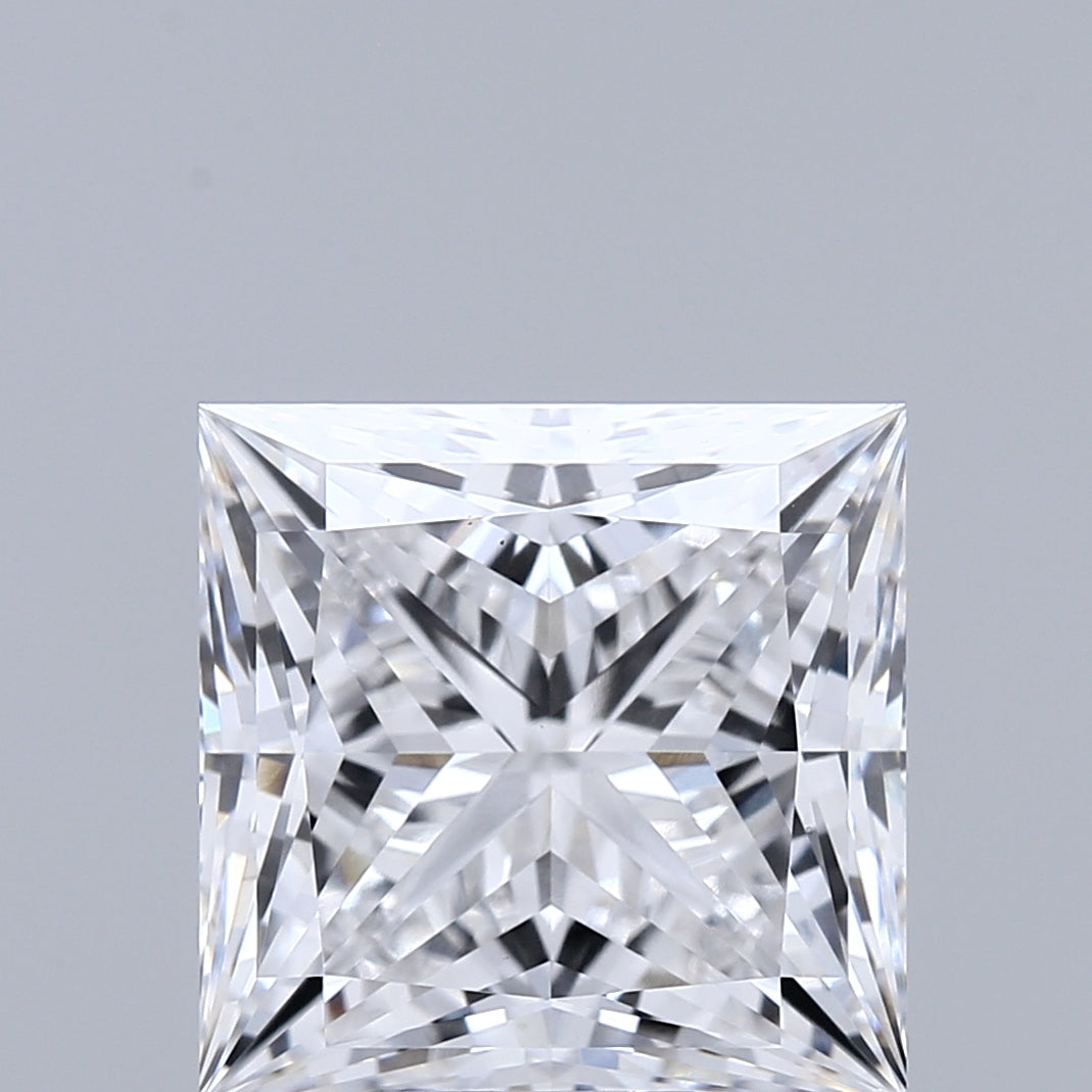 4.01ct Princess E VS1 Lab Created Diamond