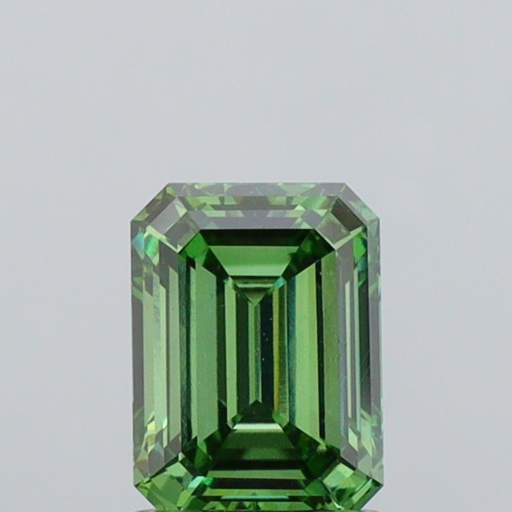 1.51ct Emerald VVS2 Lab Created Diamond