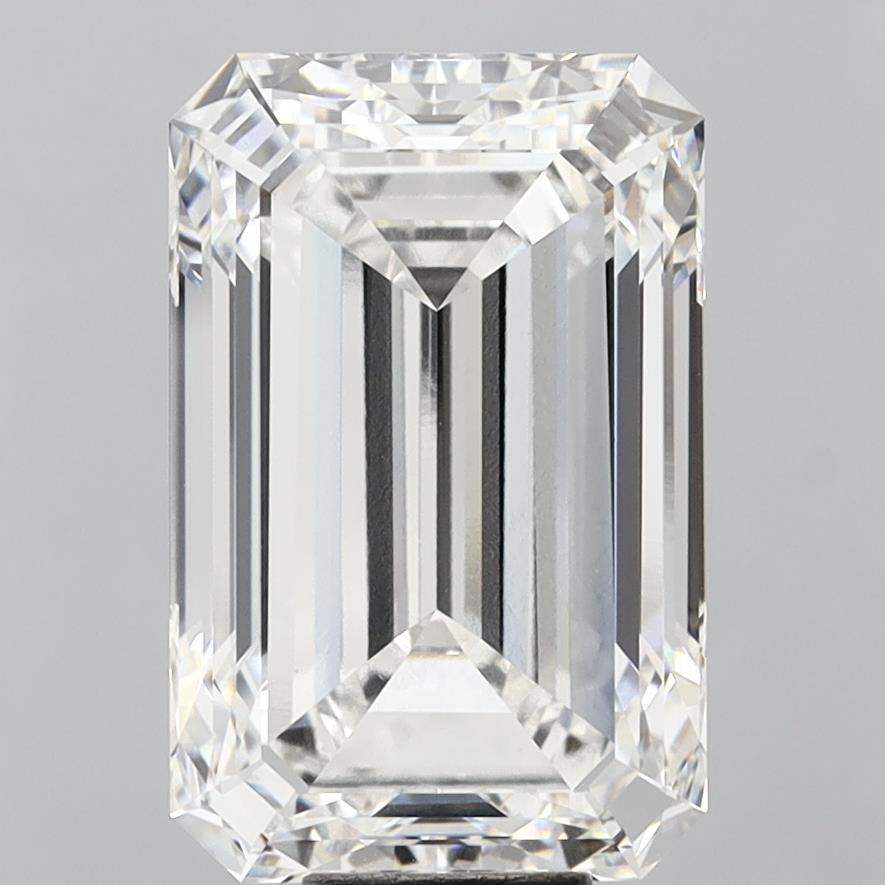14.06ct Emerald F VVS2 Lab Created Diamond
