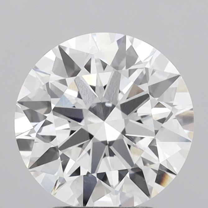 2.81ct Round E VVS2 Lab Created Diamond