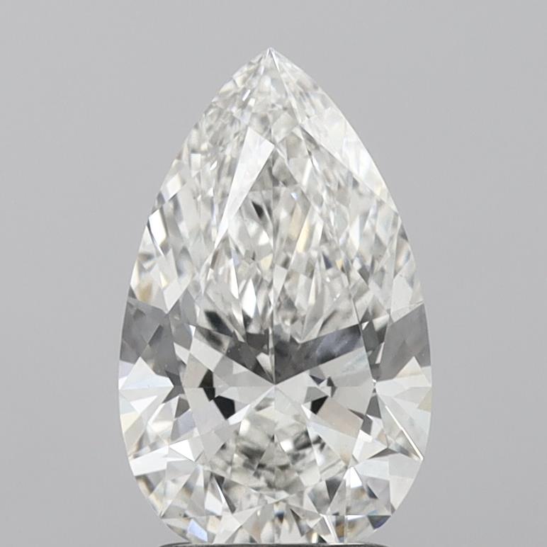 2.1ct Pear G VS1 Lab Created Diamond