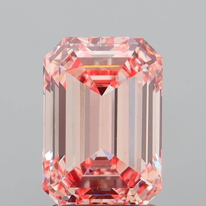 2.64ct Emerald VS1 Lab Created Diamond
