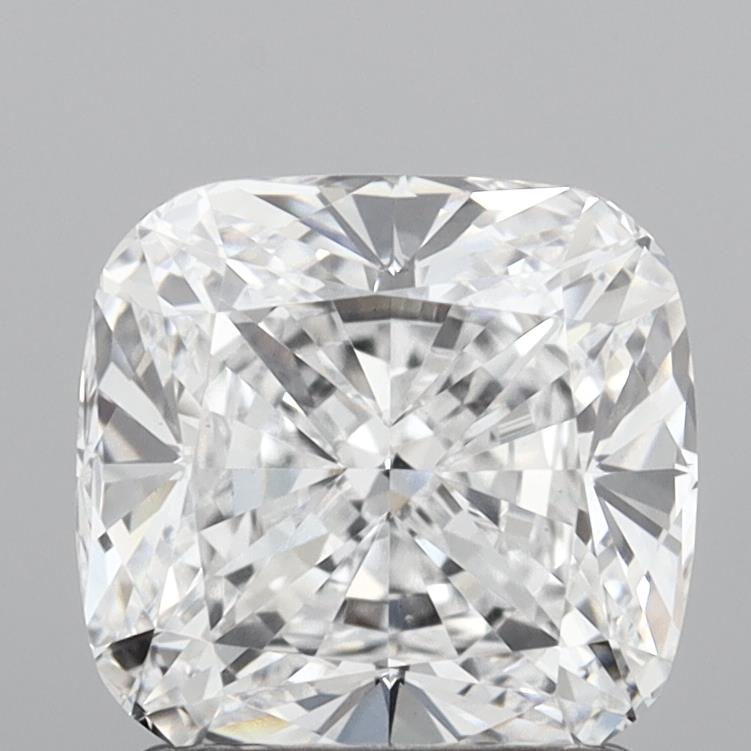 2ct Cushion D VVS2 Lab Created Diamond