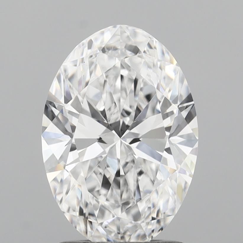 1.6ct Oval D VS1 Lab Created Diamond