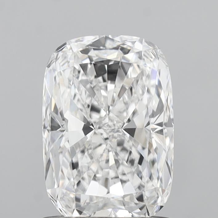 1.07ct Cushion D VVS2 Lab Created Diamond