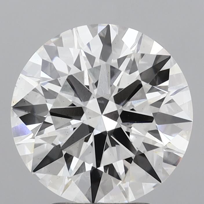 3.54ct Round F VS2 Lab Created Diamond