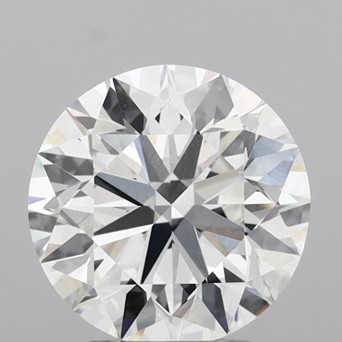 2.87ct Round E VVS2 Lab Created Diamond
