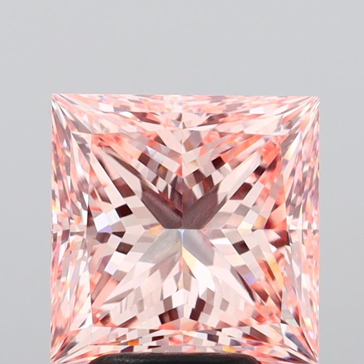 4.08ct Princess VVS2 Lab Created Diamond