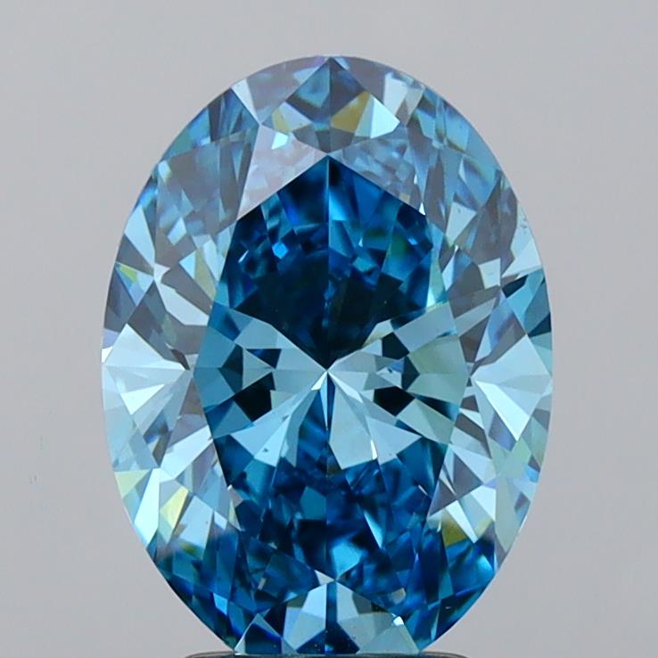 3.02ct Oval VS1 Lab Created Diamond