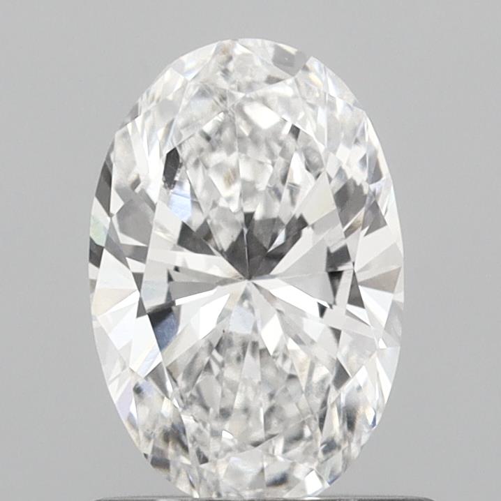 0.87ct Oval E VS1 Lab Created Diamond