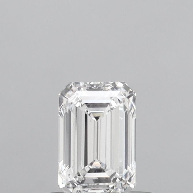 0.65ct Emerald D VVS2 Lab Created Diamond