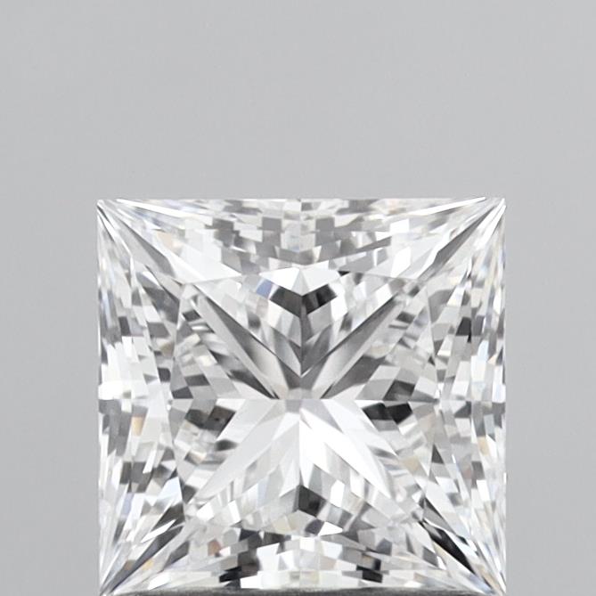 1.04ct Princess E IF Lab Created Diamond