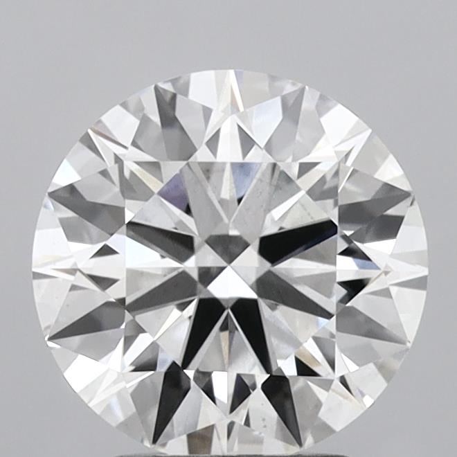 2.67ct Round F VVS2 Lab Created Diamond