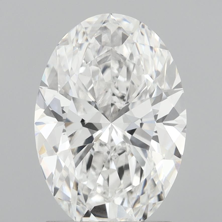 2.08ct Oval E IF Lab Created Diamond