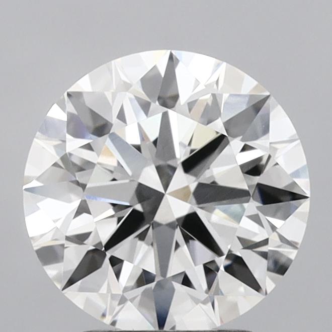 2.78ct Round F VVS2 Lab Created Diamond
