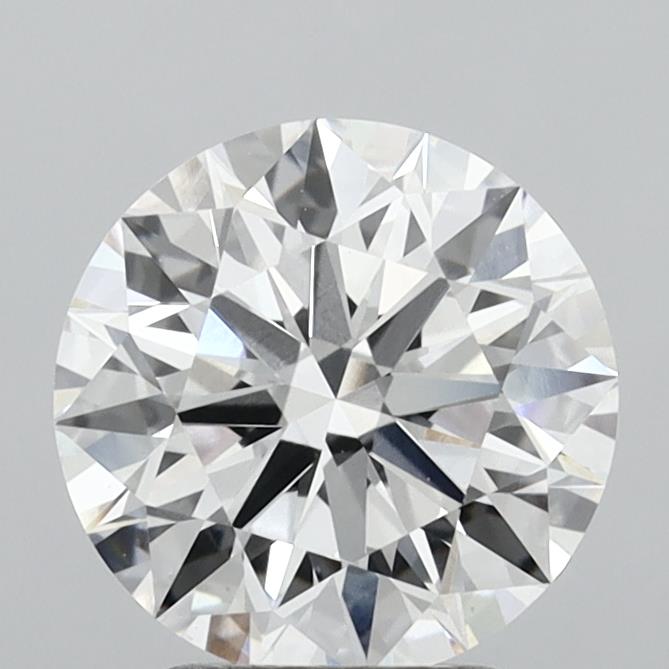 2.68ct Round E VVS2 Lab Created Diamond