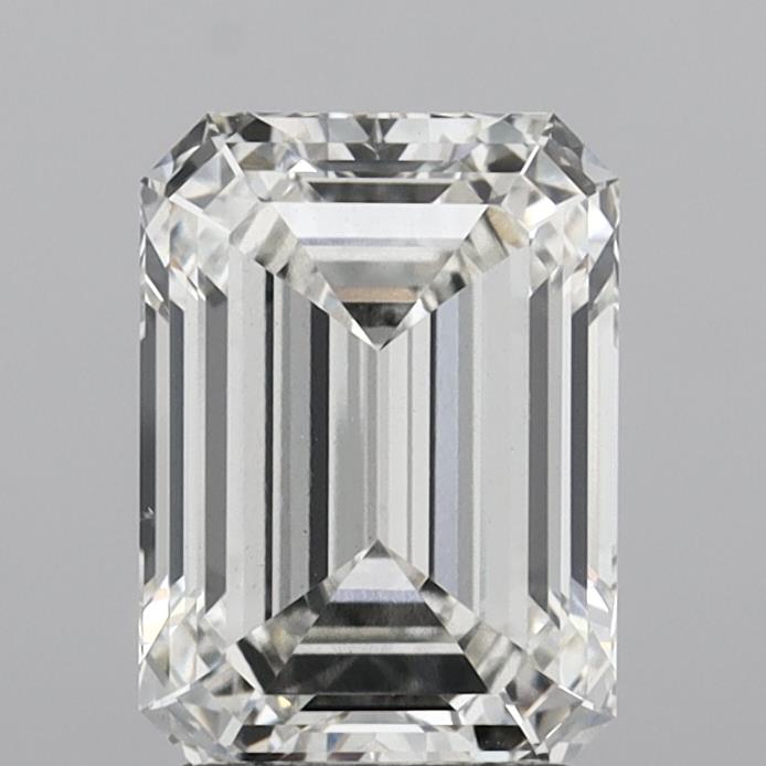 3.08ct Emerald H VS1 Lab Created Diamond