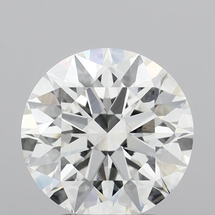 2.6ct Round E VVS2 Lab Created Diamond