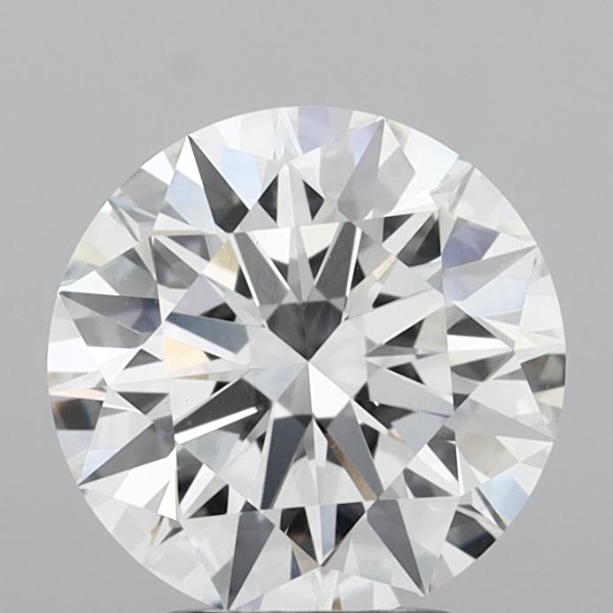 3.09ct Round E VVS2 Lab Created Diamond