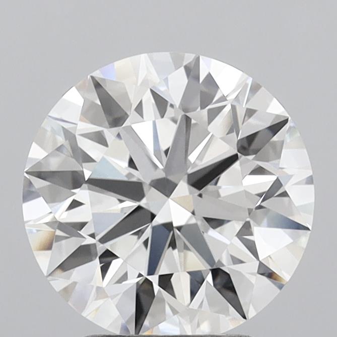 2.97ct Round E VVS2 Lab Created Diamond