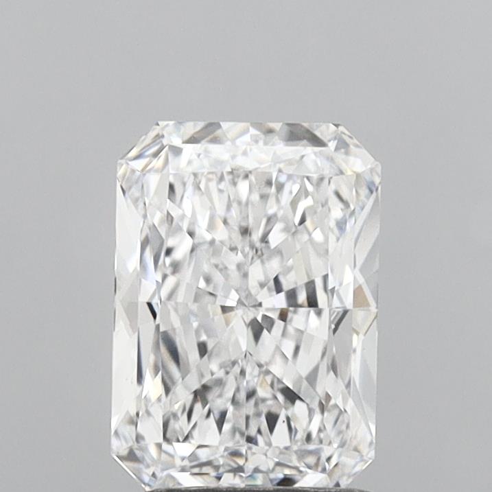 2.01ct Radiant D VS1 Lab Created Diamond