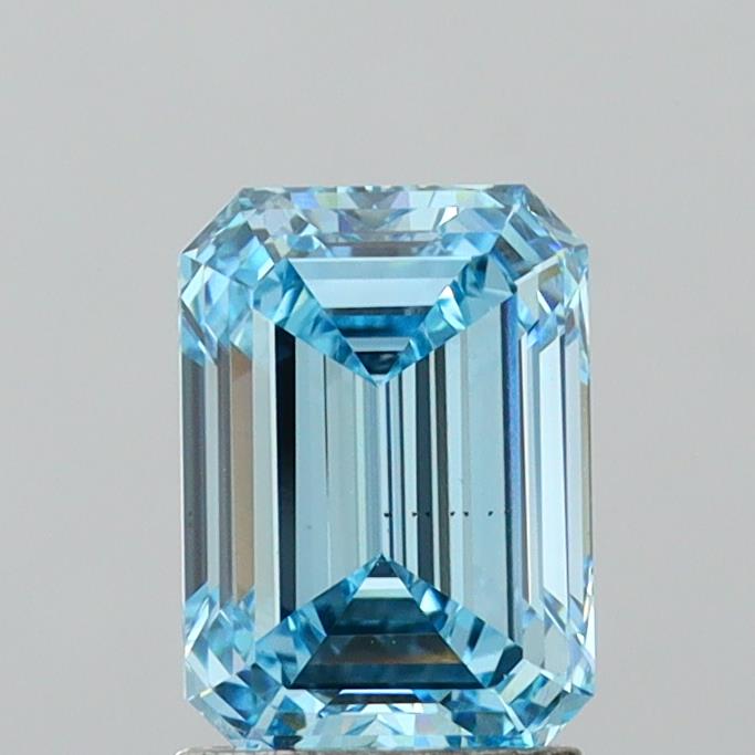 1.95ct Emerald VS2 Lab Created Diamond