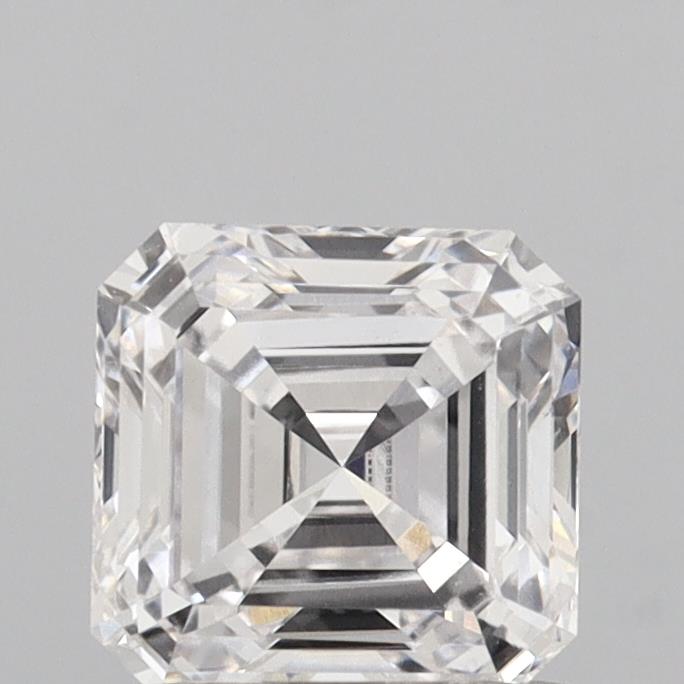 0.83ct Asscher E VVS2 Lab Created Diamond