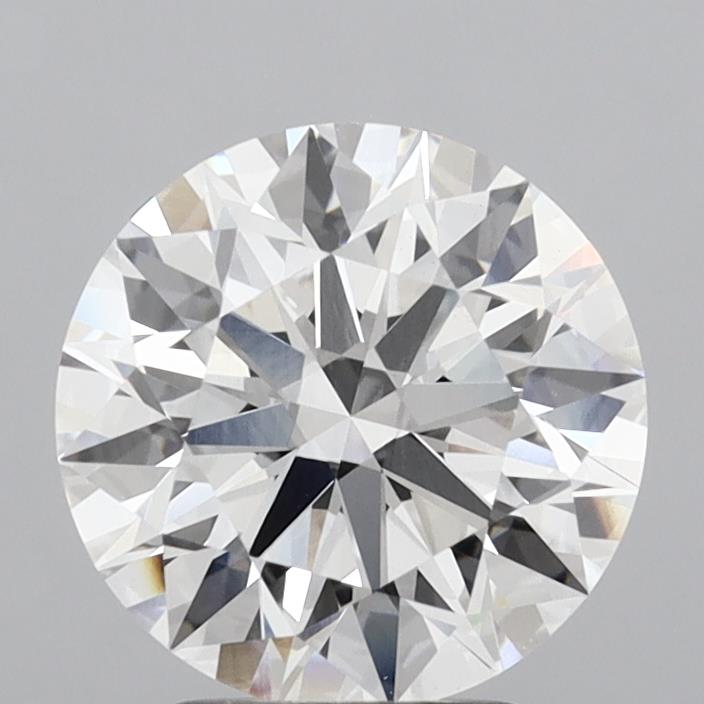 3.08ct Round E VVS2 Lab Created Diamond