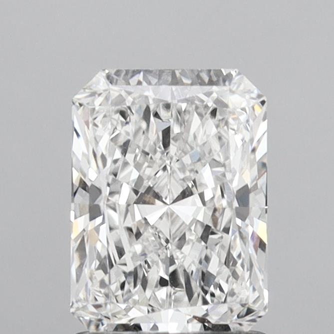 1.53ct Radiant E VVS2 Lab Created Diamond