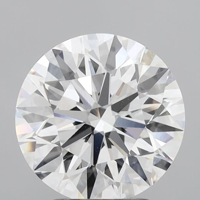 3.06ct Round E VVS2 Lab Created Diamond