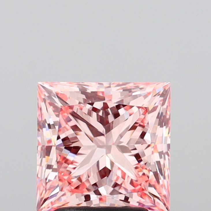 2.56ct Princess VS1 Lab Created Diamond