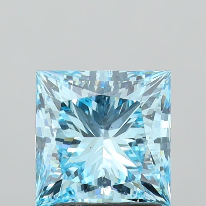2.42ct Princess VS2 Lab Created Diamond