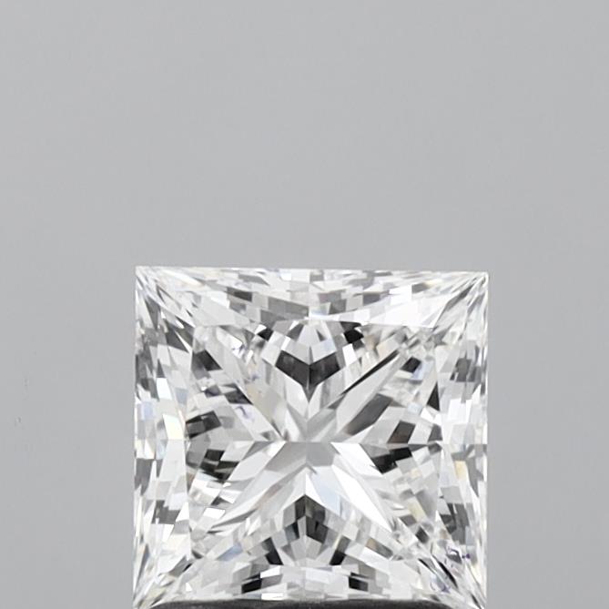 1.52ct Princess F VVS2 Lab Created Diamond